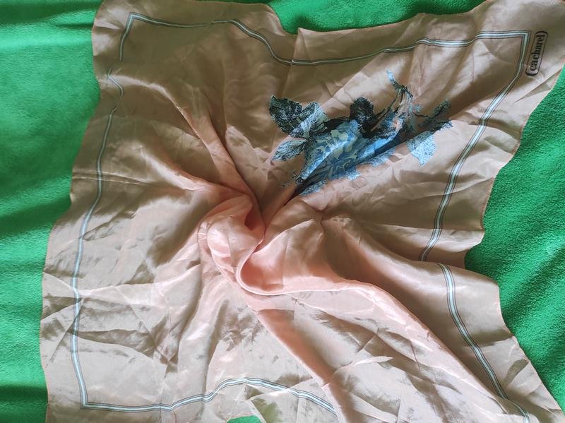 Femme Cacharel Écharpe Pêche Soie