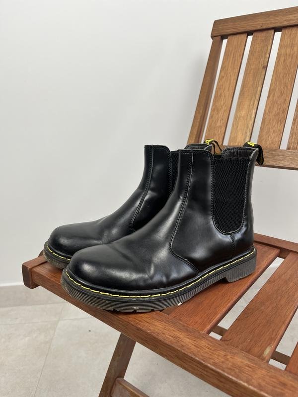 Damen Dr. Martens Stiefel Schwarz 39