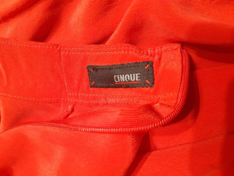 Женская Cinque Блуза Красный Шелк 34 / XS / 42