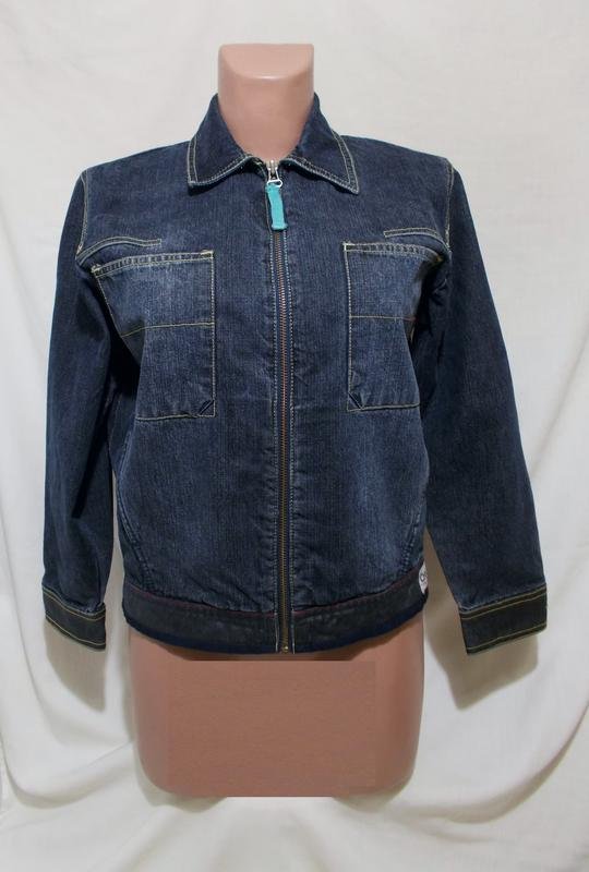 Women DKNY Denim Jacket Black 36 / S / 44