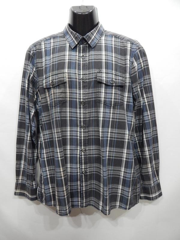 Herren Kenneth Cole Hemd Mehrfarbig Baumwolle 42 /