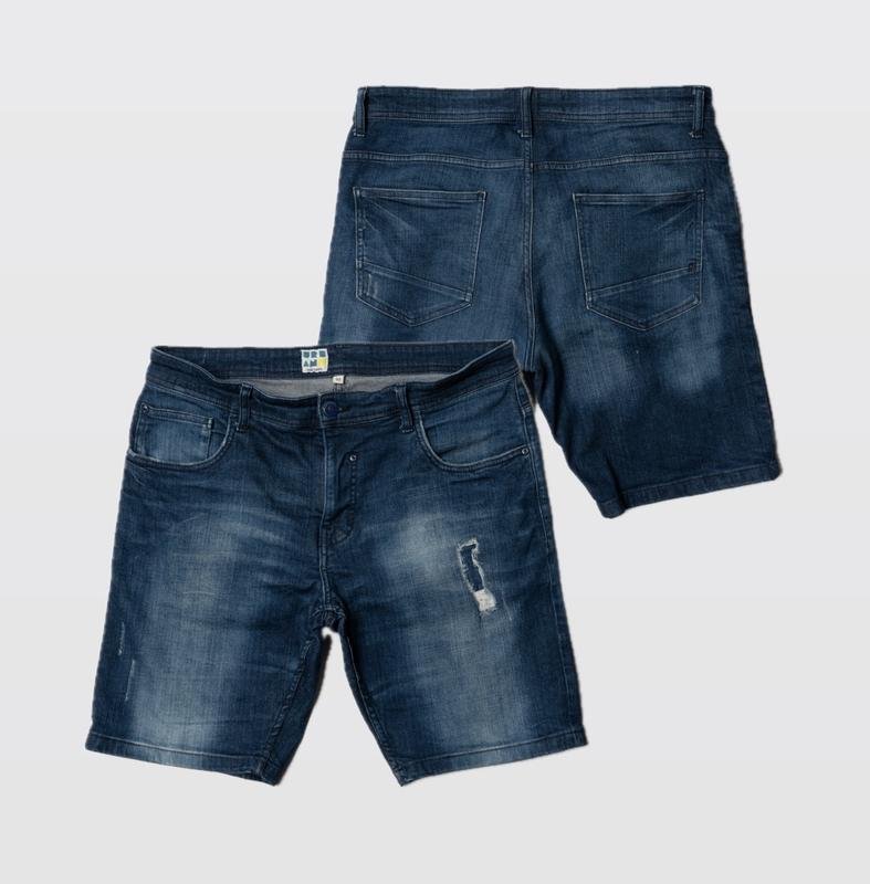 Herren ZARA Shorts Marineblau 32