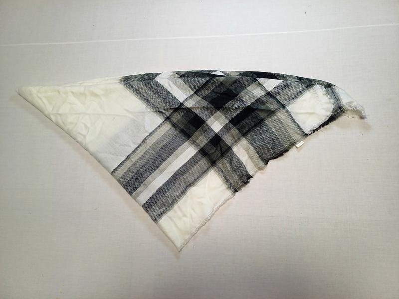 Damen Stradivarius Schal Schwarz Acryl