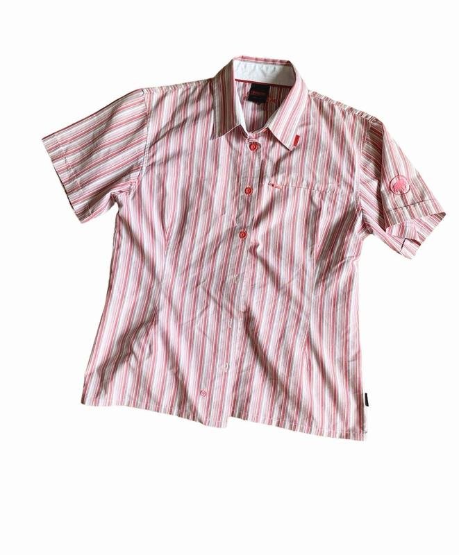 Женская Mammut Рубашка Белая Полиэстер 40