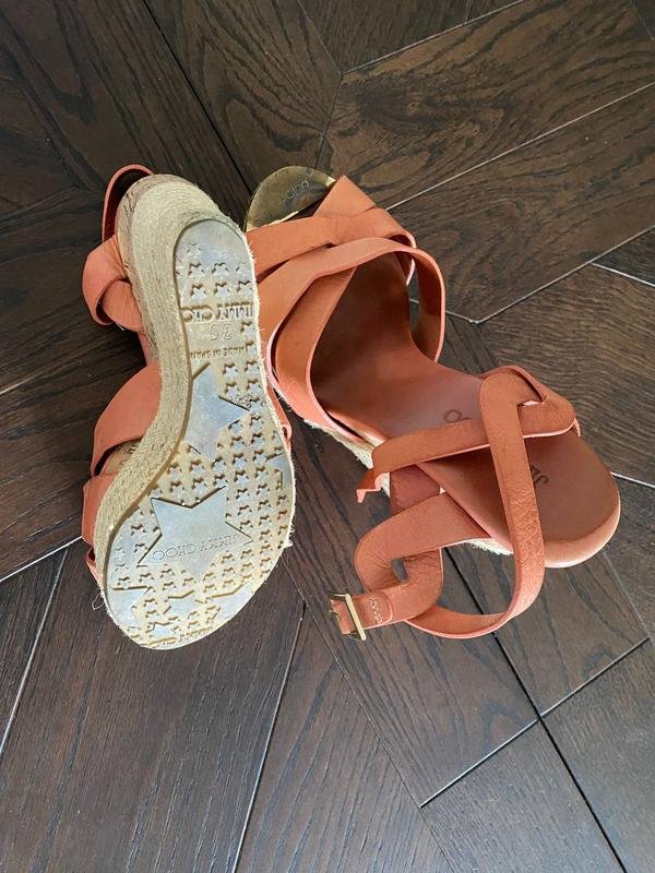 Damen Jimmy Choo Absätze Braun Leder 35