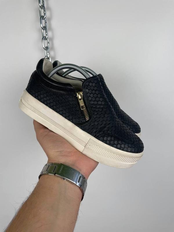 Women Ash Loafers Black 36