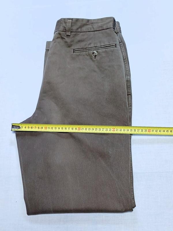 Мужской Hugo Boss Брюки Белый Хлопок 31