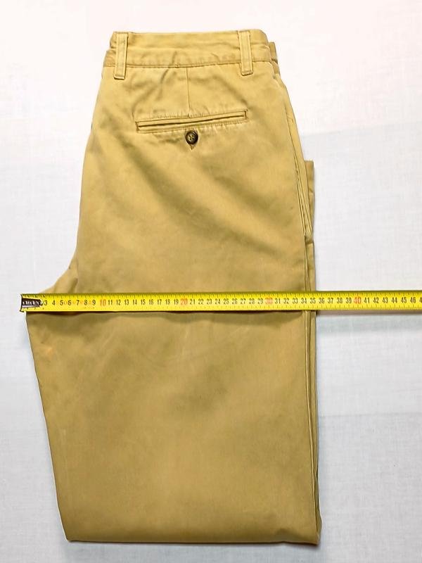 Мужские Hugo Boss Брюки Жёлтые Хлопок 33 / L / 48