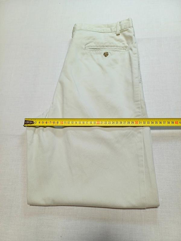 Men GAP Trousers White Cotton 31