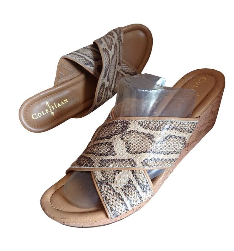 Женские Cole Haan Босоножки Бежевый Кожа 39