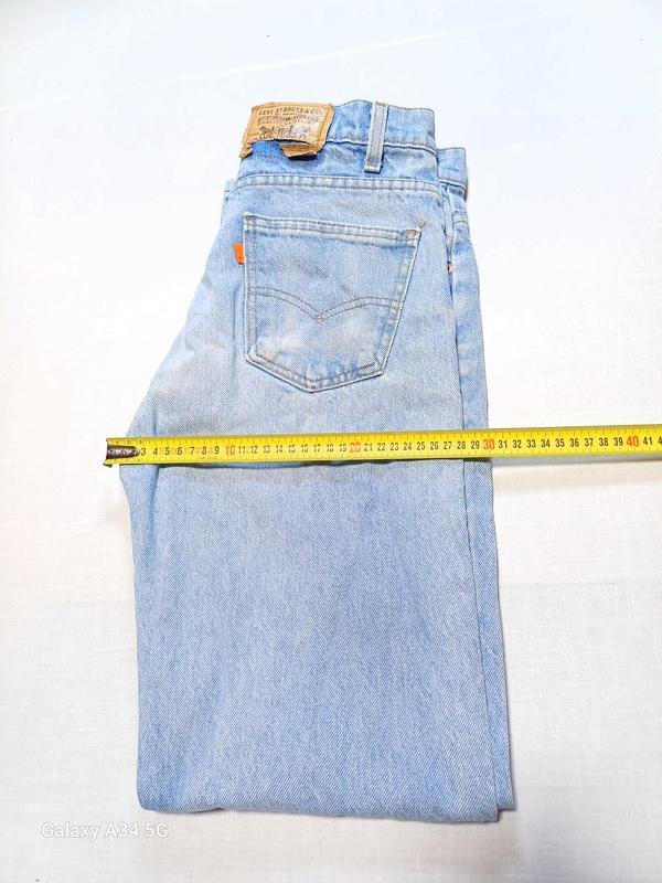 Herren Levi's Jeans Türkis Denim 31