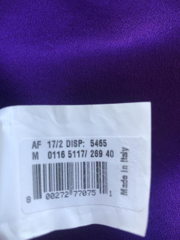 Женская Alberta Ferretti Юбка Фиолетовая Шелк 36