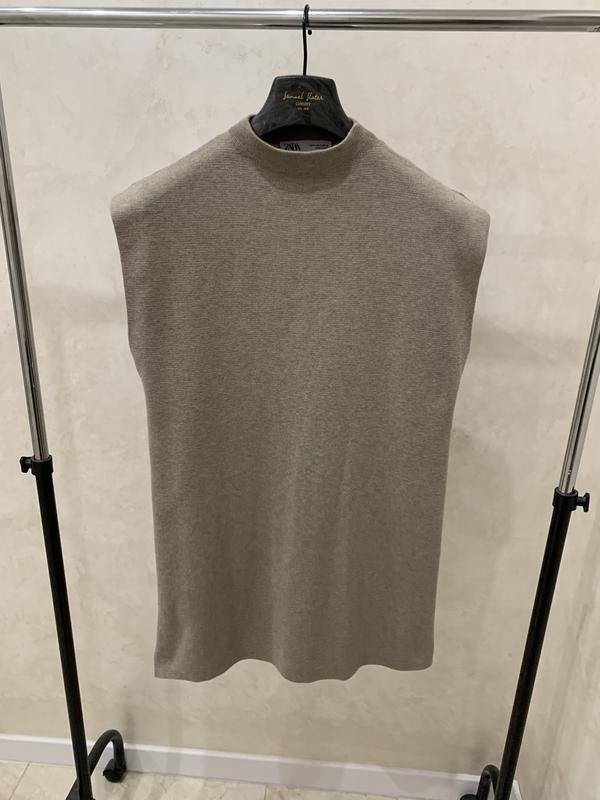 Women ZARA Vest Beige 38 / M / 46