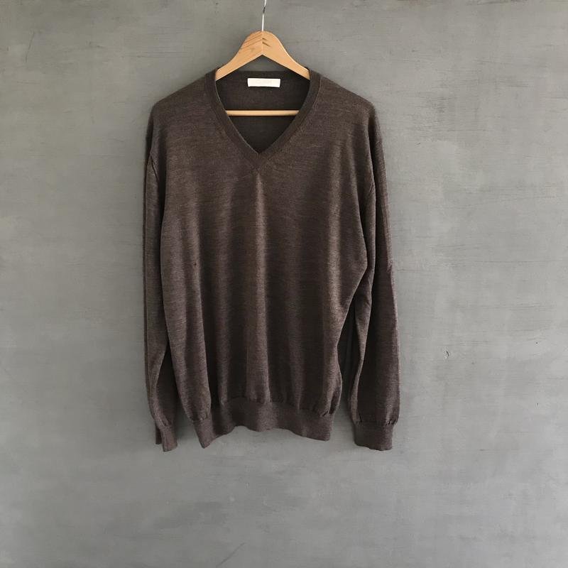 Men Cruciani Sweater Brown Cashmere 42 / XL / 50