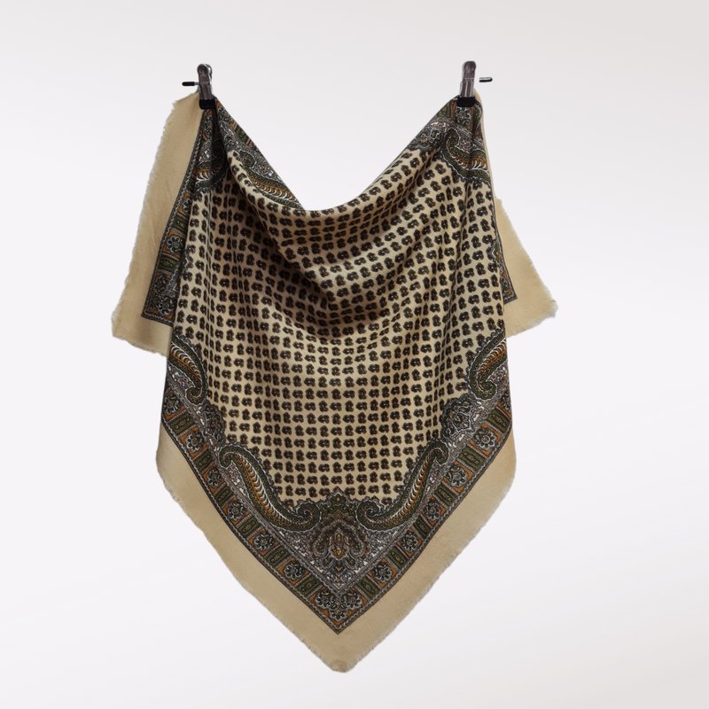 Damen Ballin Schal Mehrfarbig 75x75