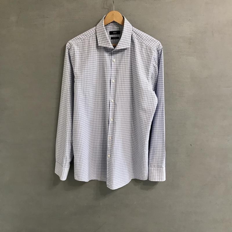 Homme Hugo Boss Chemise Blanche Coton 40 /L / 48