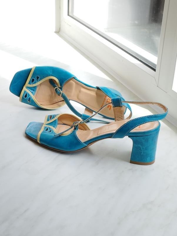 Femme Alberto Guardiani Talons Turquoise Cuir 38