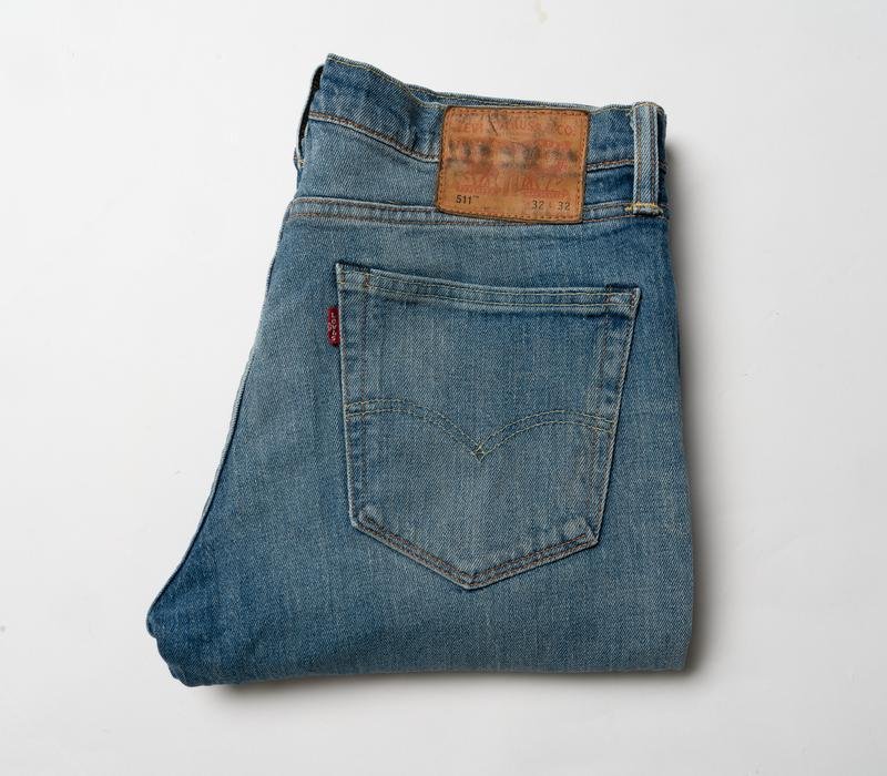 Homme Levi's Jeans Bleu Coton 32