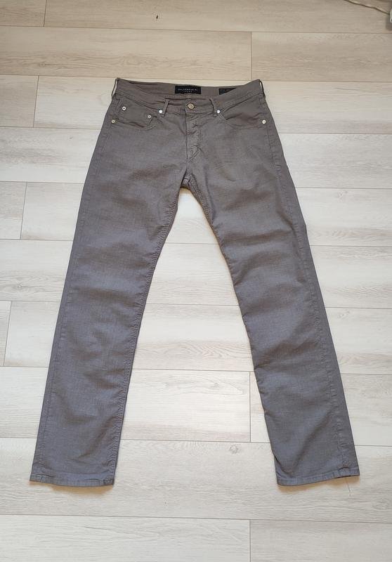 Men Baldessarini Trousers Grey Denim 34 / L / 50