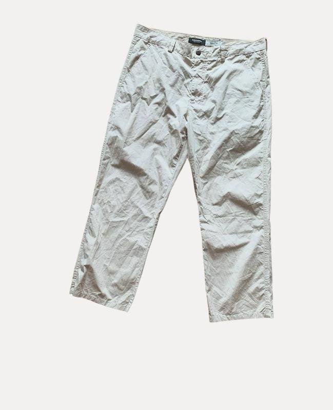 Uomo Dockers Pantaloni Beige Cotone 36 / XL / 50