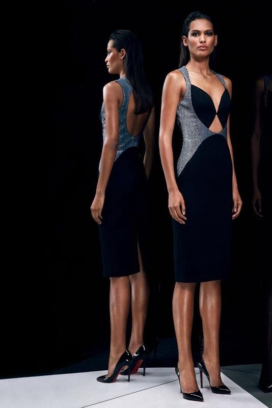 Femme Cushnie et Ochs Robe Noir Laine 34 / XS / 42