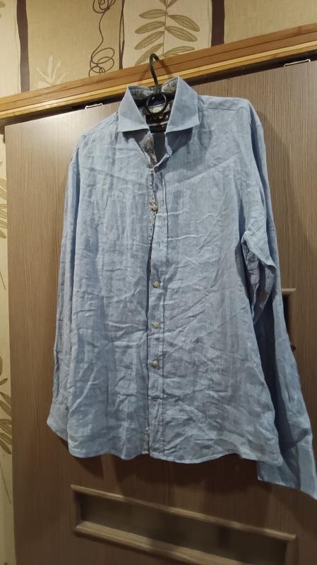 Homme Jacques Britt Chemise Bleue M