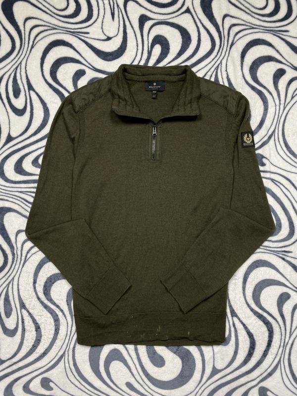 Men Belstaff Sweater Khaki 38 / M / 46