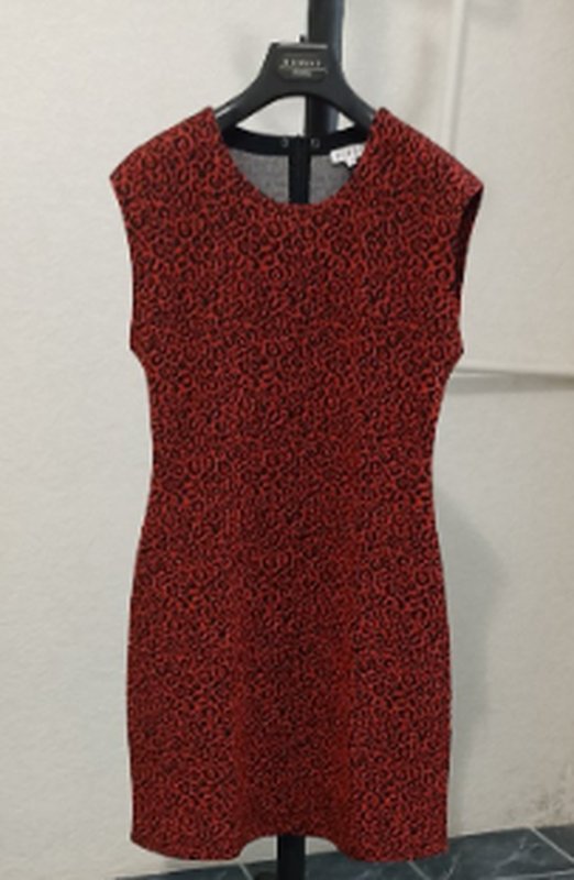 Женское Claudie Pierlot Платье Чёрный Эластан 36