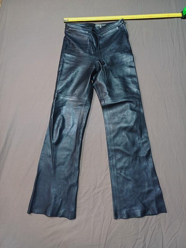 Женские Respa Paris Штаны Чёрные Кожаные 34 / XS /