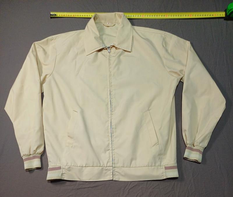 Men Jacket Yellow Polyester 40 /L / 48