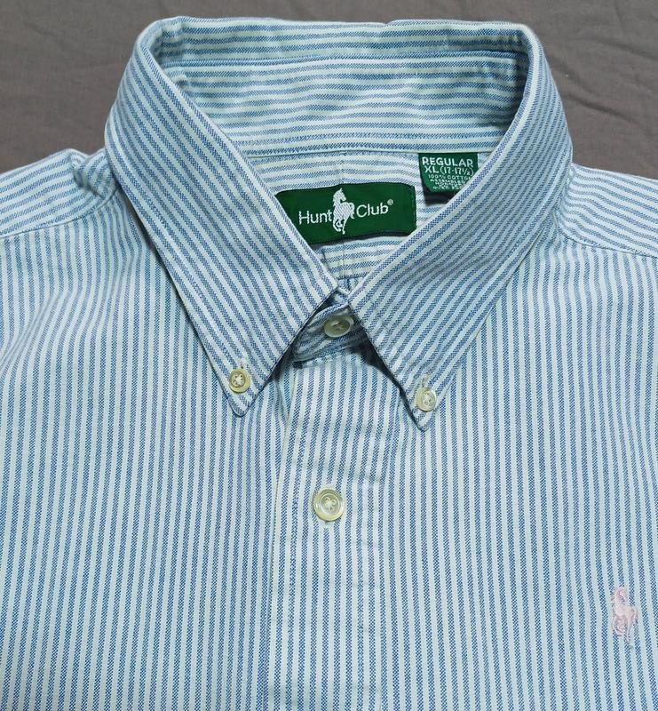 Herren Hunt Club Hemd Weiß Baumwolle 42 / XL / 50