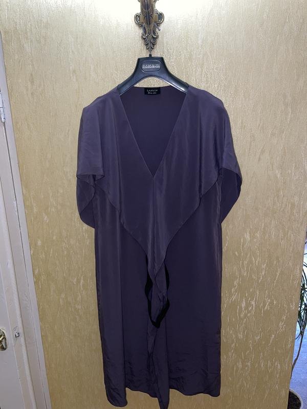 Женское Lanvin Платье Сиреневый 42 / XL / 50