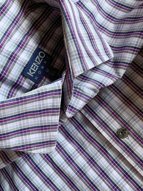 Men Kenzo Shirt Multicolor Cotton 40 /L / 48