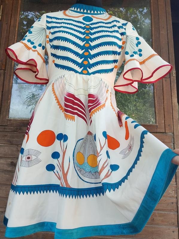 Women Christian Dior Dress White Polyester 36 / S