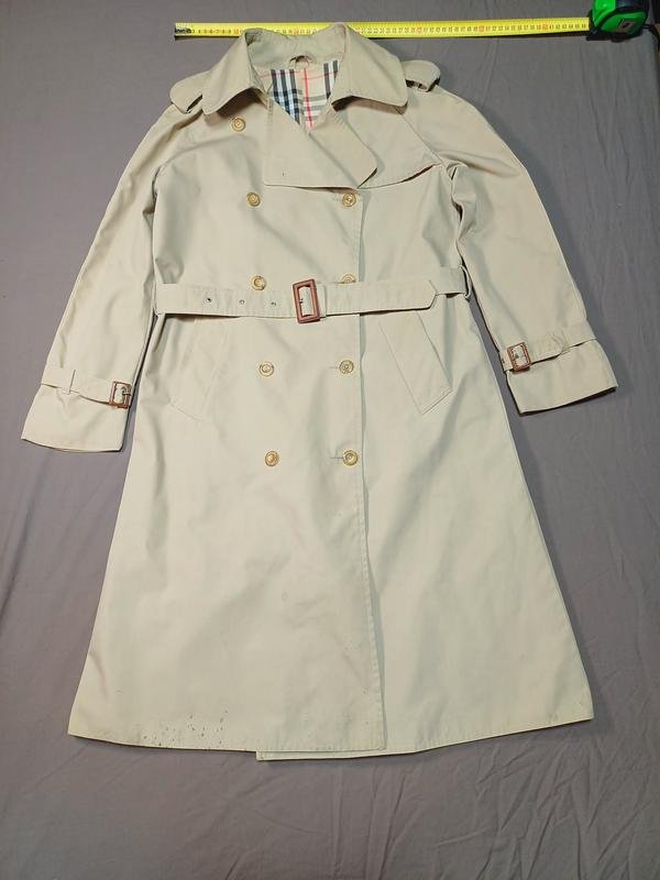 Women Vintage Westwood Trench Coat Yellow