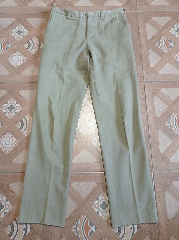 Uomo Etro Pantaloni Khaki Cotone 30 / S / 44