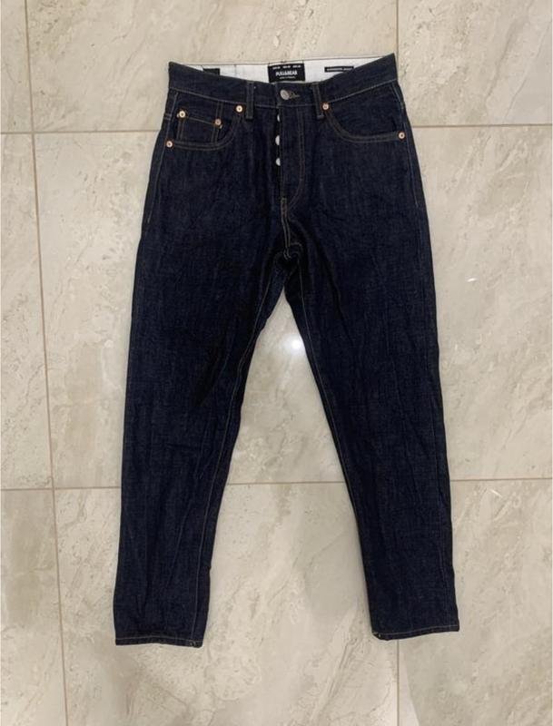 Uomo Pull&Bear Jeans Blu Navy Denim 29 / S / 42