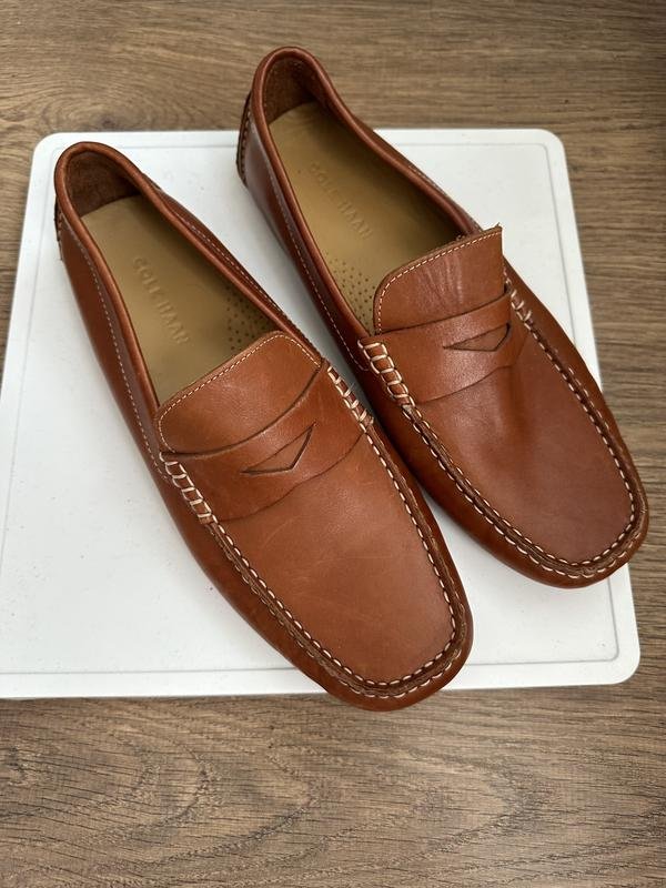 Homme Cole Haan Mocassins Marron Cuir 42