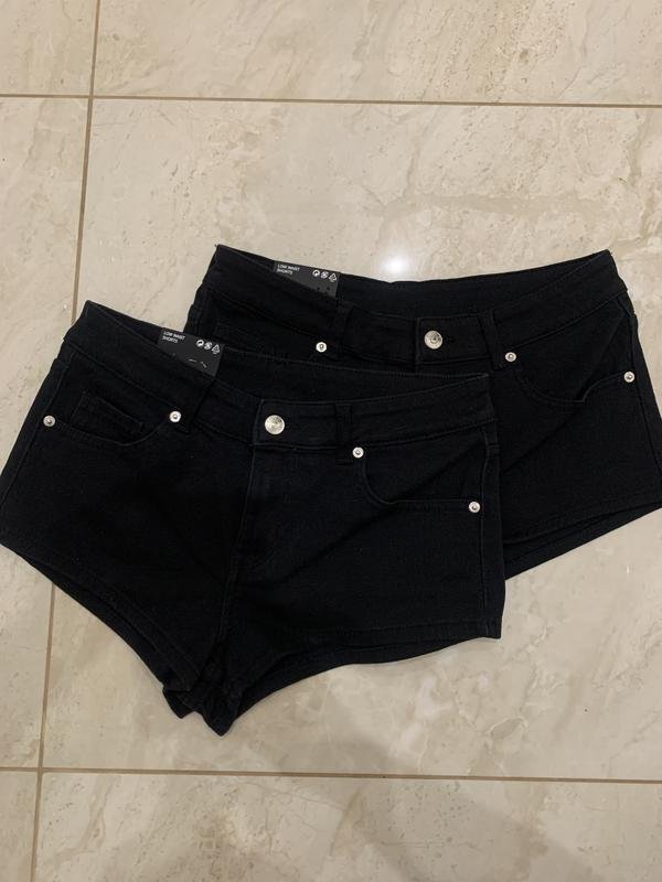 Donna H&M Shorts Neri 38 / M / 46