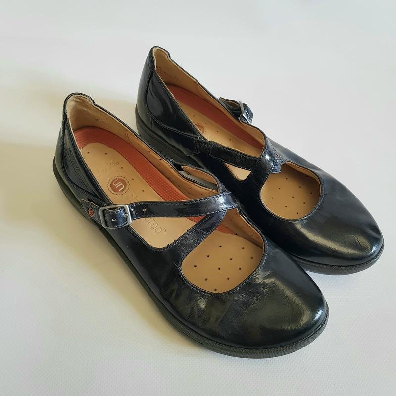 Women Clarks Heels Black Leather 36