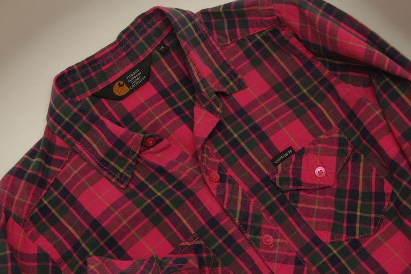 Damen Carhartt Hemd Rosa 34 / XS / 42