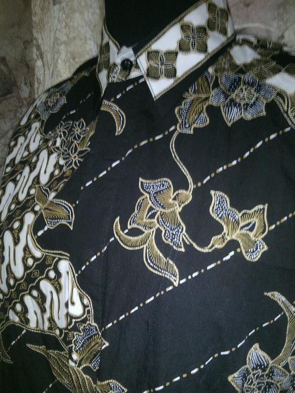 Uomo Ash Camicia Nera Cotone 46 / 3XL / 54