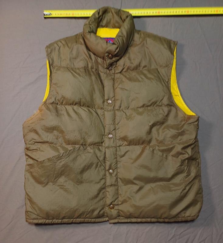 Homme Down Designs Gilet Marron Nylon 40 /L / 48