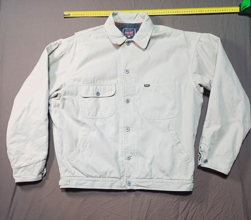 Мужской Куртка Белый Полиэстер 42 / XL / 50