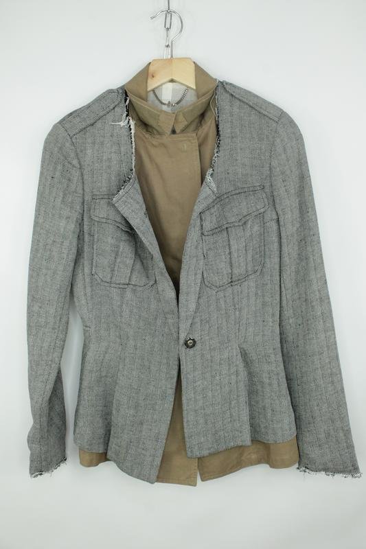 Femme Dondup Blazer Marron Lin 38 / M / 46