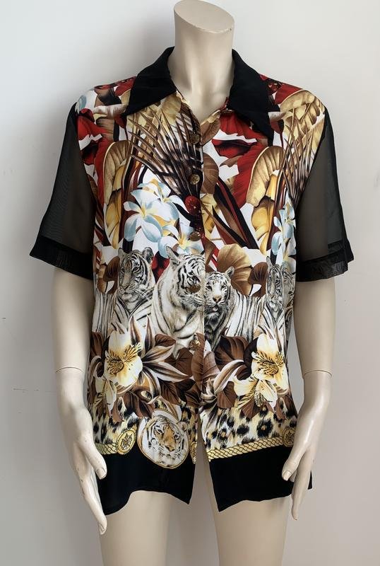 Women Sandro Paris Shirt Black 38 / M / 46
