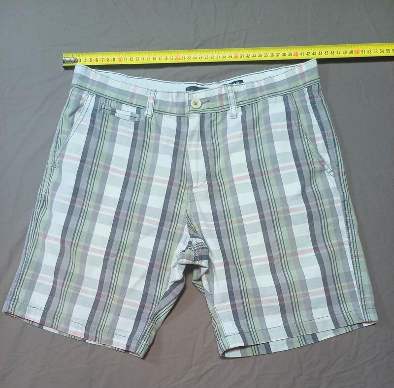 Мужские Pierre Cardin Шорты Зелёный Хлопок 33 / L