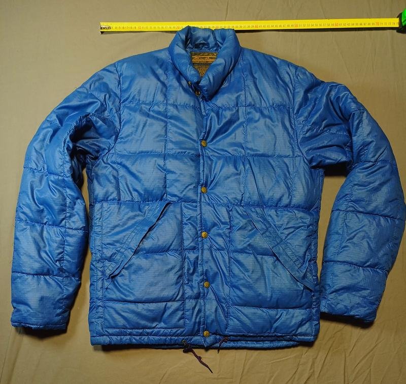 Homme Eddie Bauer Veste Bleu Duvet 40 /L / 48
