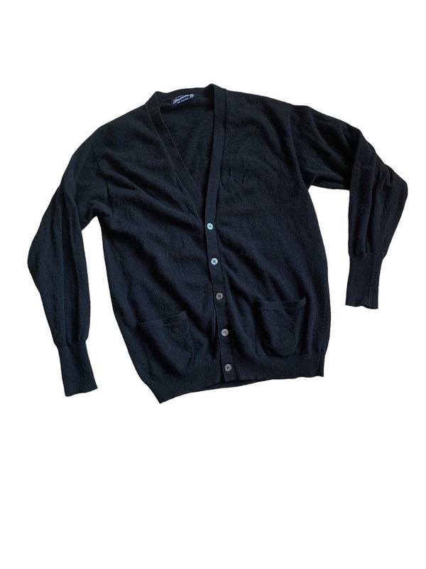 Uomo Drumohr Maglione Nero Lana 40 /L / 48