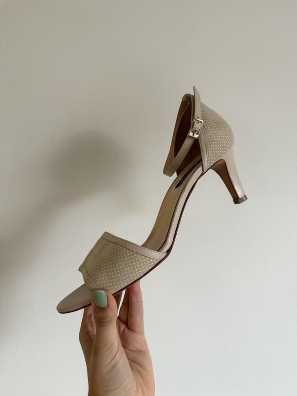 Damen Alberto Zago Absatzschuhe Beige Wildleder 40